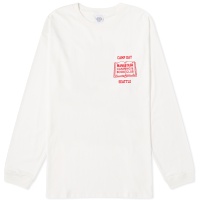 Manastash Long Sleeve Book Club T-Shirt Off White