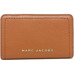 Marc Jacobs S104L01SP21 Smoked Almond With Gold Hardware Groove Medium Bifold Womens Leather Wallet