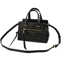 Marc Jacobs Black Leather Double Handle Bag