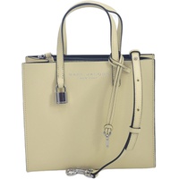 Marc Jacobs M0015685 Mini Grind French Vanilla Off White With Silver Hardware Womens Top Handle Adjustable Strap Bag
