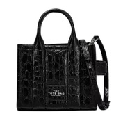 Marc Jacobs The Croc-Embossed Micro Tote Bag