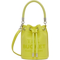 Yellow The Leather Mini Bucket Bag 241190F048009
