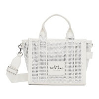 White The Crystal Canvas Small Tote 241190F049134