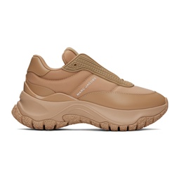 Taupe The Lazy Runner Sneakers 241190F128000