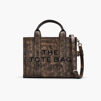 The Distressed Leather Medium Tote Bag