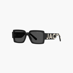 The Marc Jacobs Bold Logo Square Sunglasses