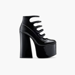 The Patent Leather Kiki Ankle Boot