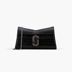 The Croc-Embossed St. Marc Convertible Clutch