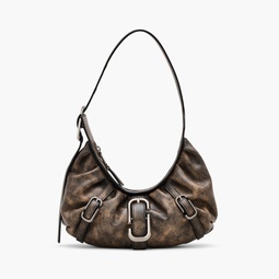 The Distressed Leather Buckle Bag