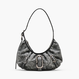 The Distressed Leather Buckle Bag