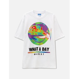 SMILEY What A Day T-shirt