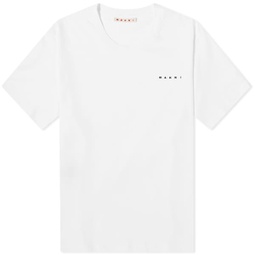 Marni Small Logo T-Shirt Lily White
