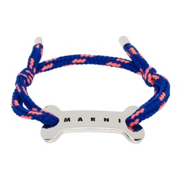 Blue Cord Bracelet 241379M142004