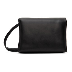 Black Leather Mini Prisma Bag 241379F048050