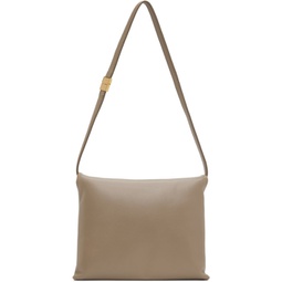 Taupe Prisma Pouch Bag 241379F048052