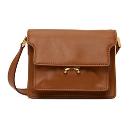 Brown Mini Soft Trunk Bag 231379F048025