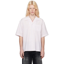 White Striped Shirt 241379M192024