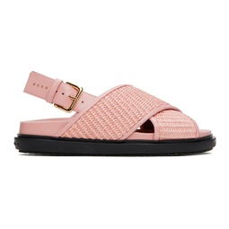 Pink Fussbett Sandals 241379F124021