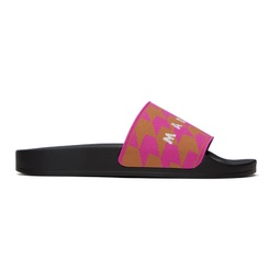 Pink Logo Sandals 231379F124018