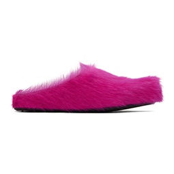 Pink Fussbett Sabot Loafers 241379M231023