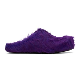 Purple Fussbett Sabot Loafers 232379F121027