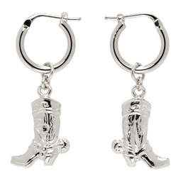 Silver Hoop Earrings 232379F022017