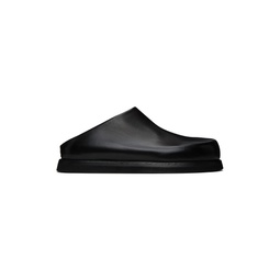 Black Sabot Loafers 232349F121004