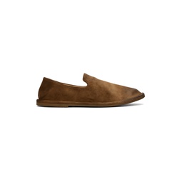 Brown Filo Pantofola Loafers 241349M231010