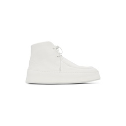 White Cassapana Boots 241349M236001