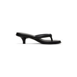 Black Ciglio Heeled Sandals 241349F125003