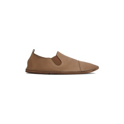 Tan Strasacco Loafers 231349M231028