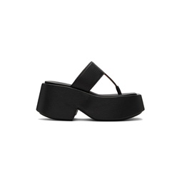 Black Zeppo Infradito Sandals 221349F124021