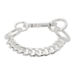 Silver Curb Chain Bracelet 232153M142003