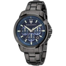 Maserati Mens R8873621005 Successo Analog Display Analog Quartz Grey Watch