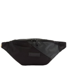 Master-Piece Slant Waist Bag Black & Grey