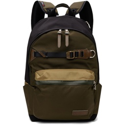 Khaki & Black Potential DayPack Backpack 241401M166037
