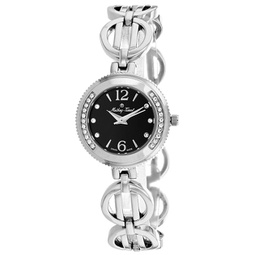 womens fleury 1496 black dial watch