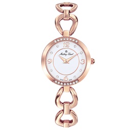 womens fleury 1496 white dial watch