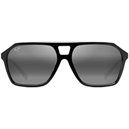 Maui Jim Mens Wedges Polarized Aviator Sunglasses