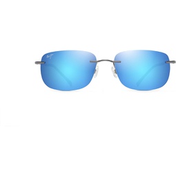 Maui Jim Unisex Sunglasses Black Frame, Neutral Grey Polarized Lenses, 59MM