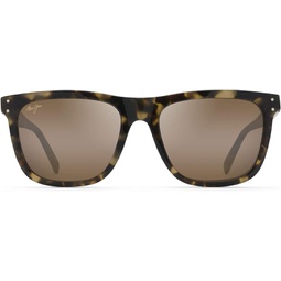 Maui Jim Unisex-Adult Sandy Beach Asian Fit H408N-10 Polarized Rectangular Sunglasses.