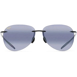 Maui Jim Sunglasses - Sugar Beach / Frame: Gloss Black Lens: Neutral Grey Polarized