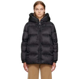 Black The Cube Quilted Down Jacket 232118F061009