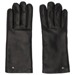Black Spalato Gloves 232118F012004