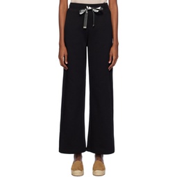 Black Badia Lounge Pants 241118F086000