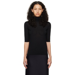 Black Ciriaco Turtleneck 241118F099002