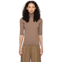 Brown Ciriaco Turtleneck 241118F099004