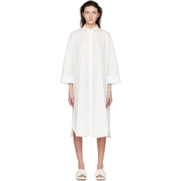 White Aurelia Midi Dress 221265F054020