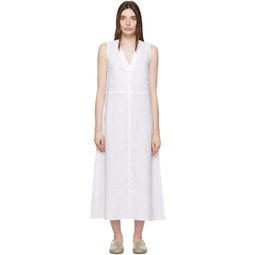 White Sofocle Maxi Dress 231265F055007