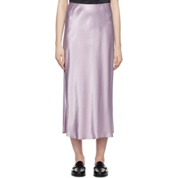 Purple Blando Midi Skirt 231265F092012